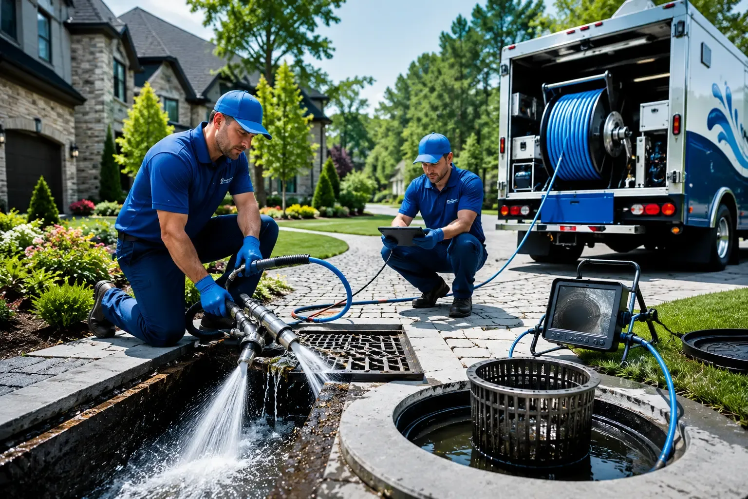 Local outdoor drain cleaning professionals in Sorento, IL